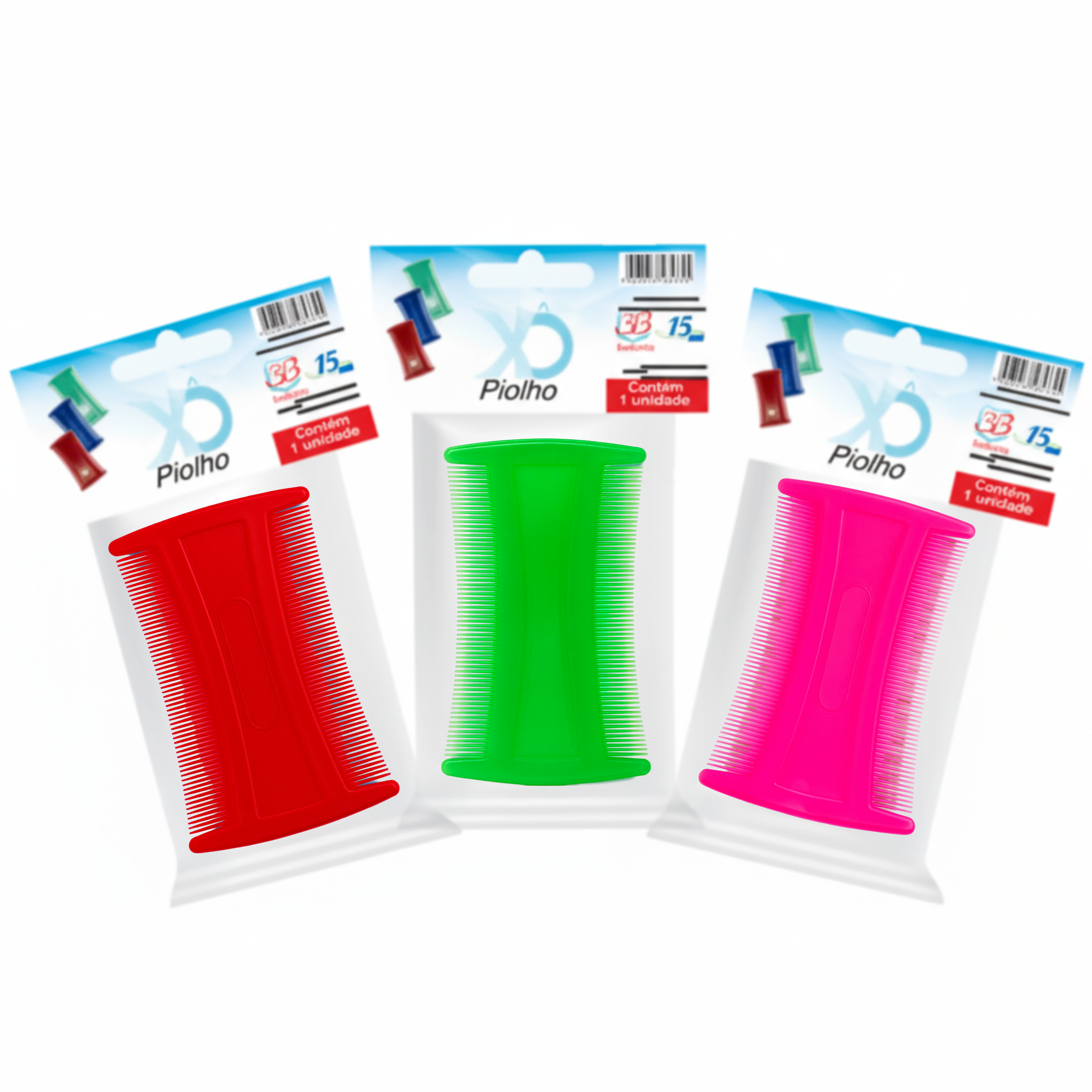 PENTE FINO XO PIOLHO PACOTE