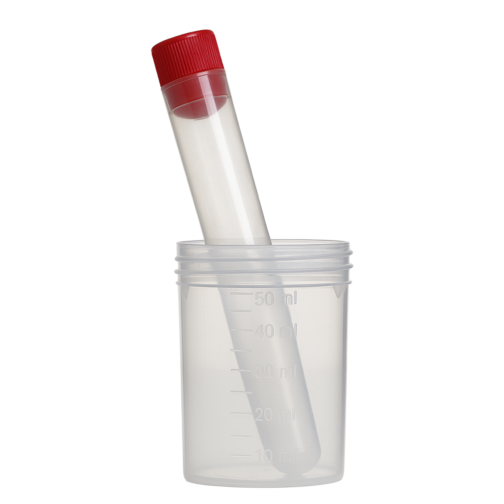 KIT PARA COLETA DE URINA COM (1) TUBO