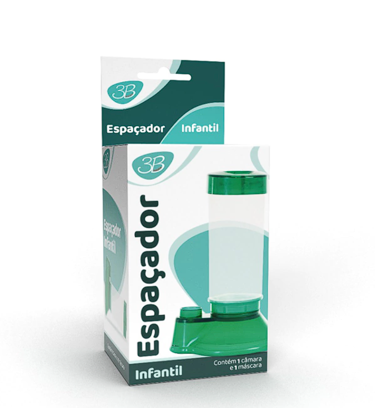 *CAMARA ESPAÇADORA DE PULMÃO INFANTIL 3B